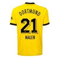 Moški Nogometni dresi Borussia Dortmund Donyell Malen #21 Domači 2023-24 Kratek Rokav